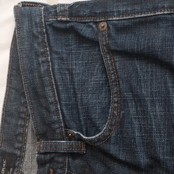 Banana Republic Men's Slim Bootcut Fit Jeans, Overhaul, 32W x 32L - Picture 5 of 9